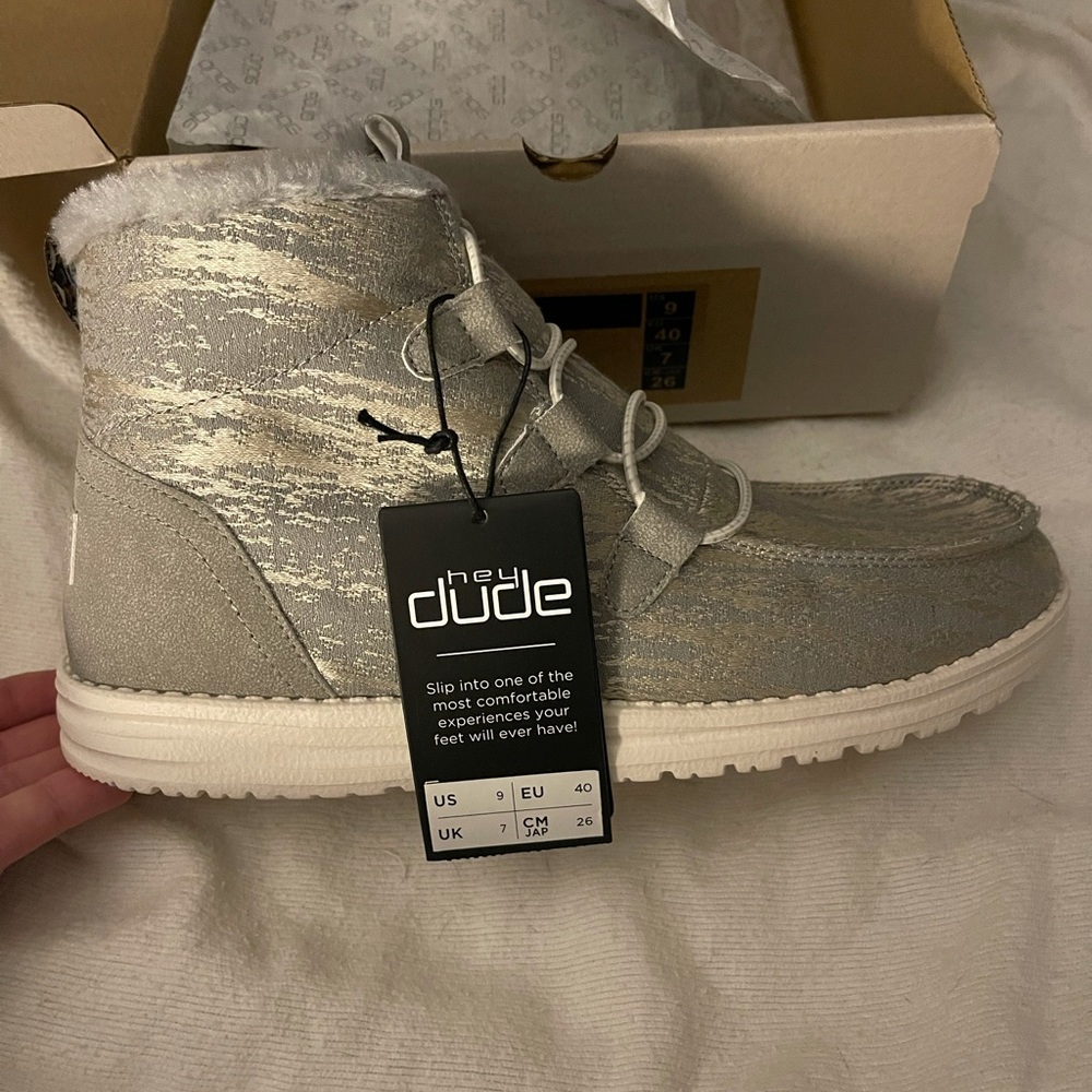 Hey Dude - Lea Fur Grey